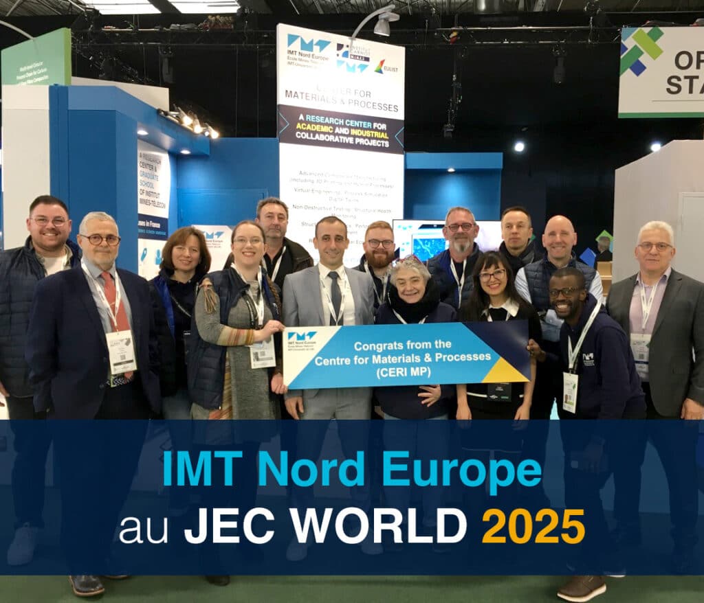 IMT Nord Europe exposait au salon mondial des composites JEC World 2025