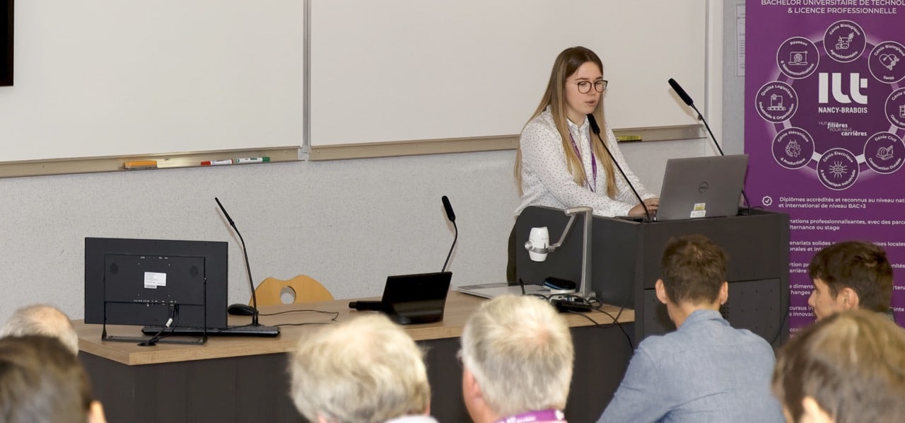 Agathe Dujardin distinguée pour la meilleure présentation orale aux journées scientifiques (RF)²B