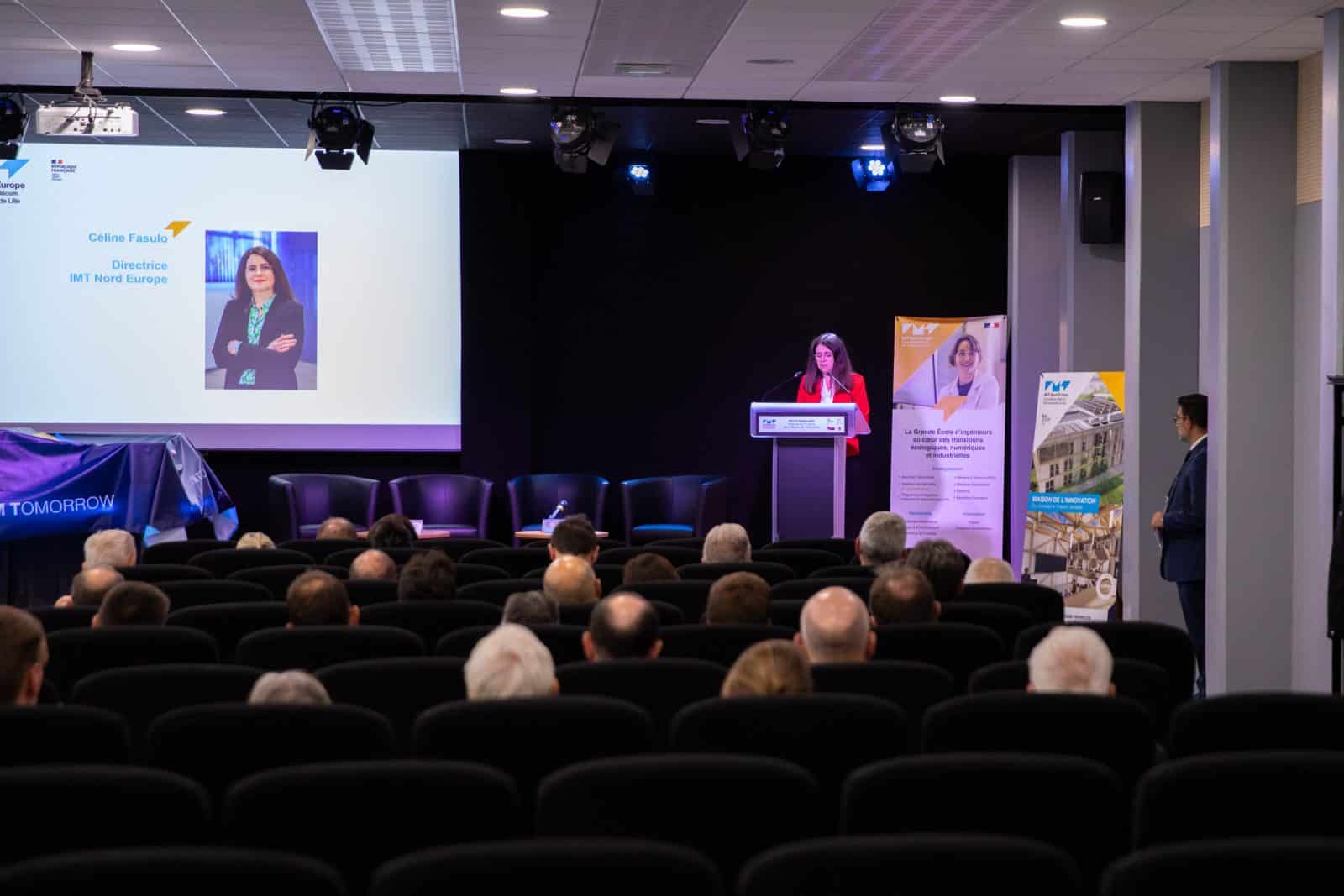 Pose de la 1ère pierre de la Maison de l’Innovation d’IMT Nord Europe