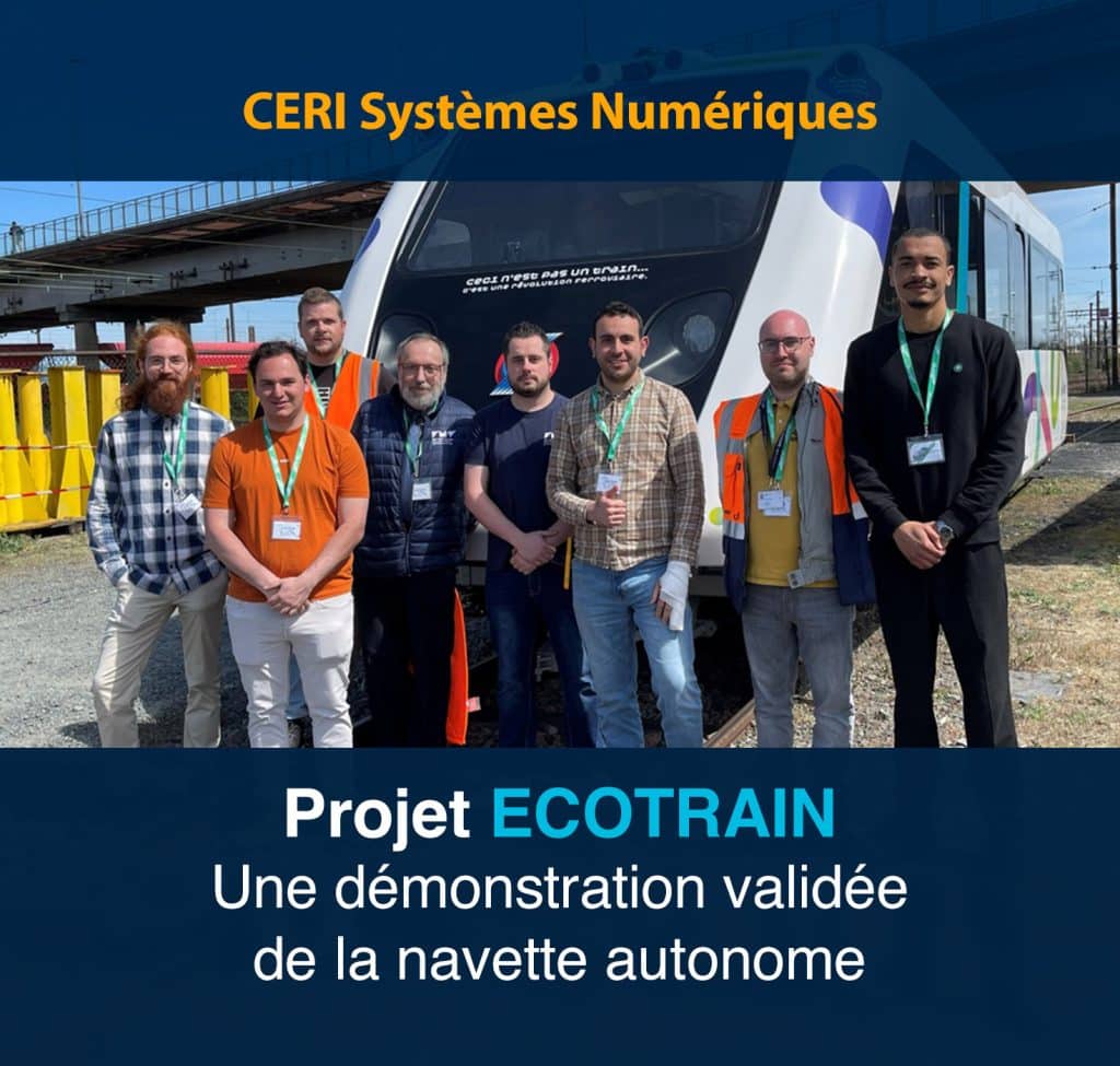 Clôture du projet ECOTRAIN avec une démonstration en conditions réelles réussie