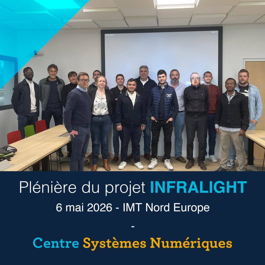 Innovation ferroviaire : INFRALIGHT présente ses avancées à IMT Nord Europe